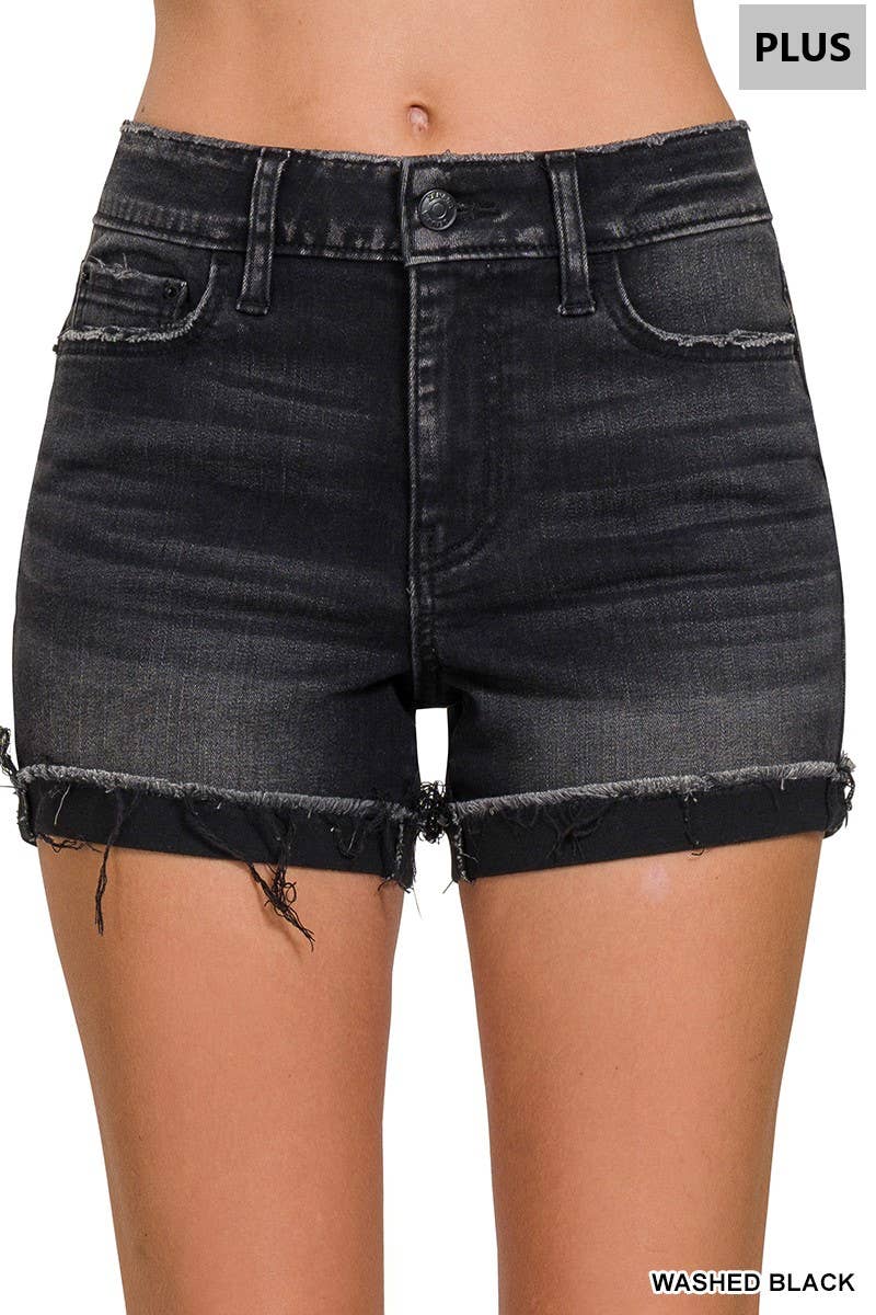 Plus Rocker Cowgirl Shorts