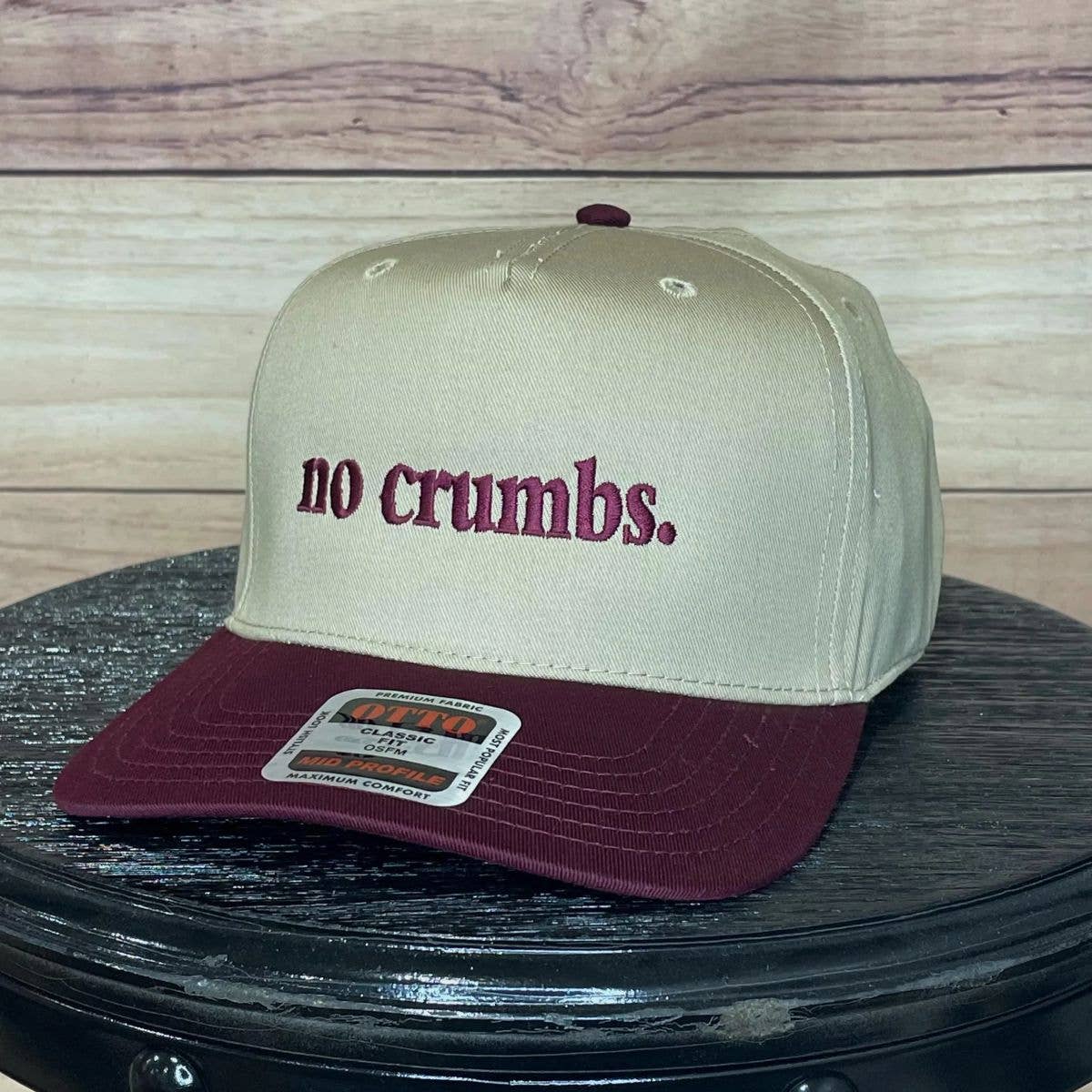 No Crumbs Embroidered Trucker Hat