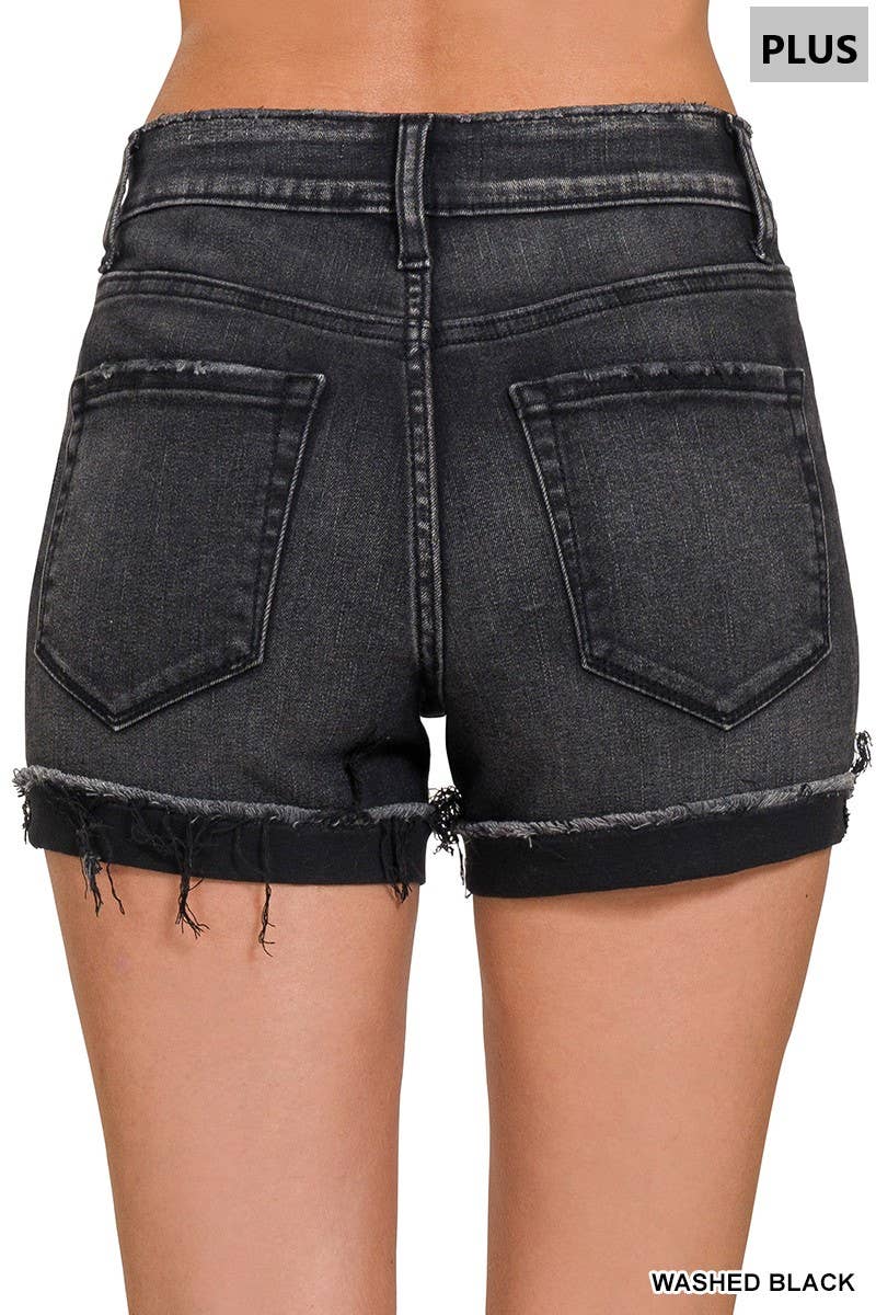 Plus Rocker Cowgirl Shorts