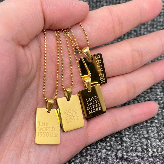 More Self Love Necklace