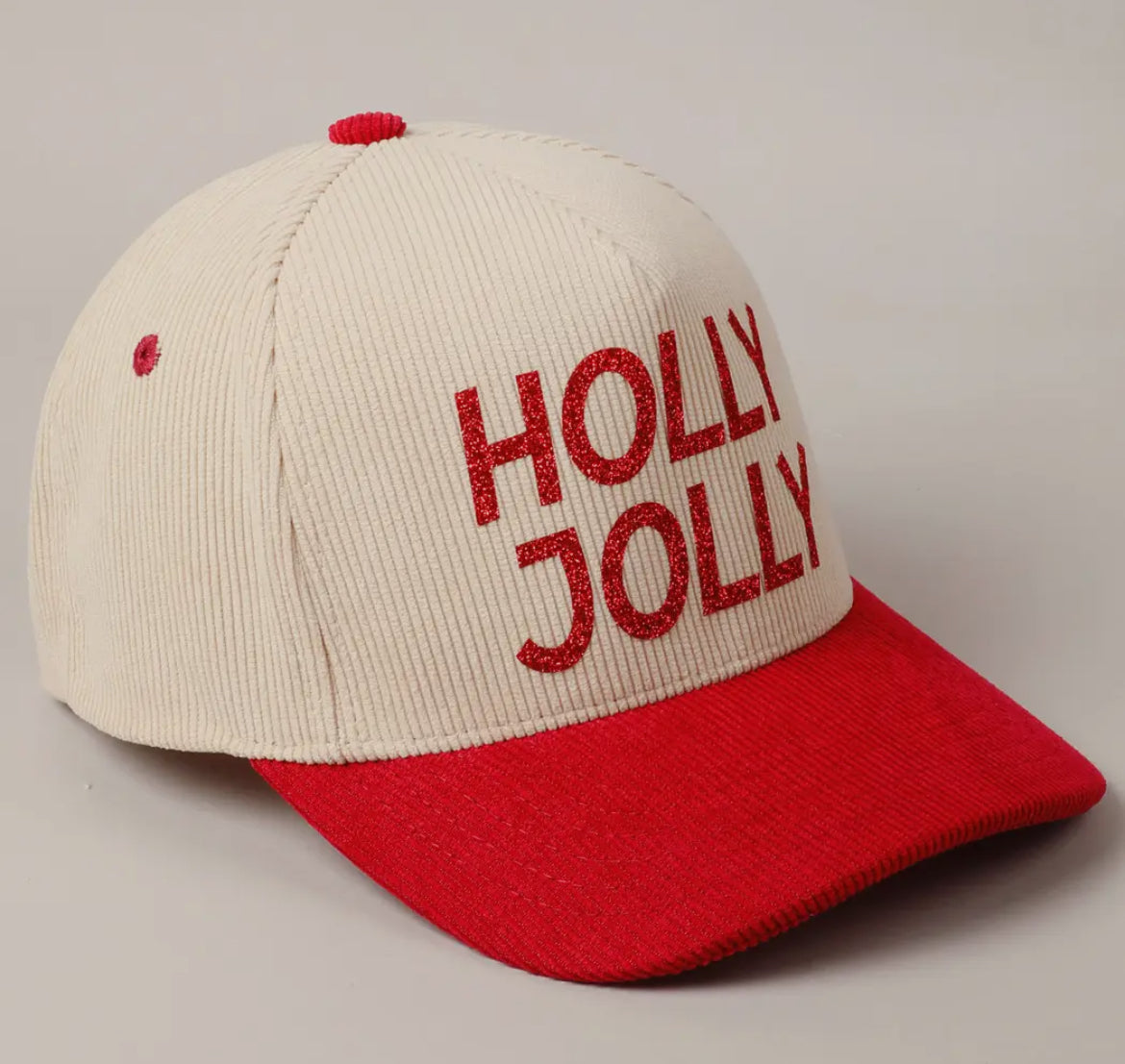 Holly Jolly Cap