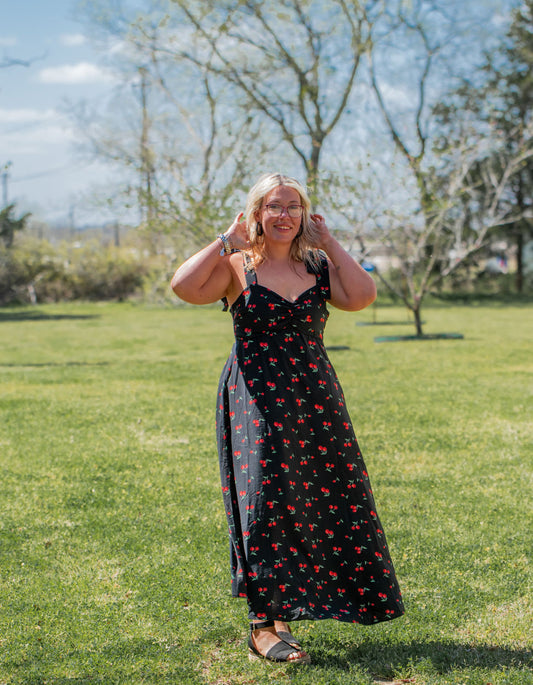 Cherry Crush Maxi Dress
