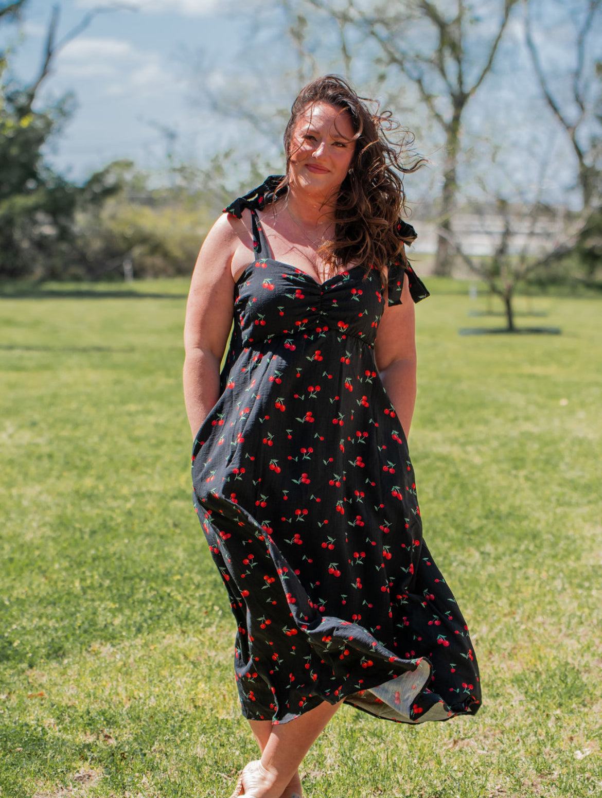 Cherry Crush Maxi Dress