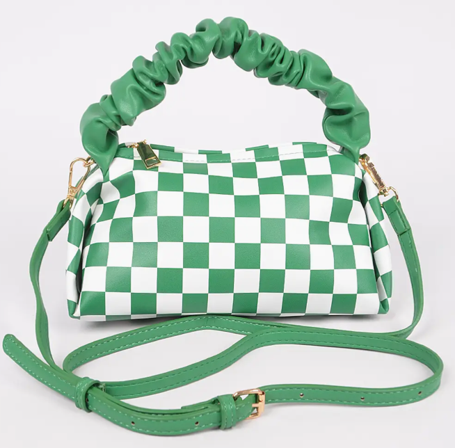 Lucky You Checkered Bag