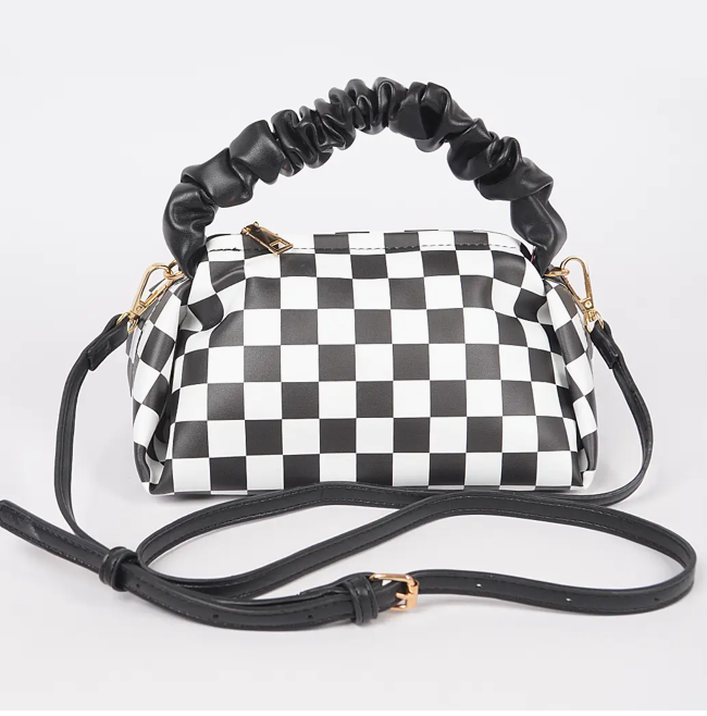 Lucky You Checkered Bag