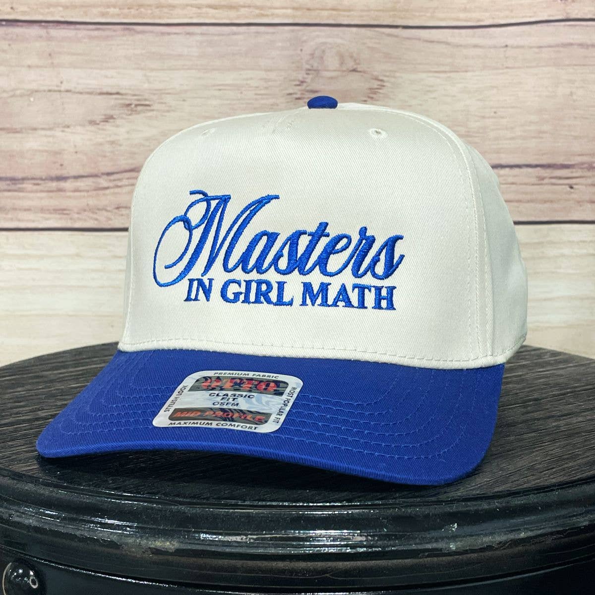 Girl Math Embroidered Trucker Hat