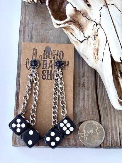 Loaded Dice Earrings