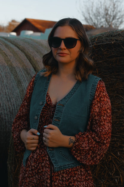 High Noon Denim Vest