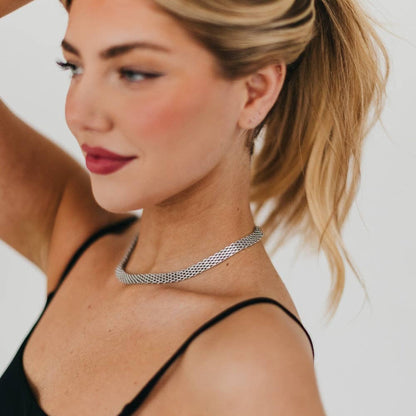 Addelynn Mesh Necklace - WATERPROOF