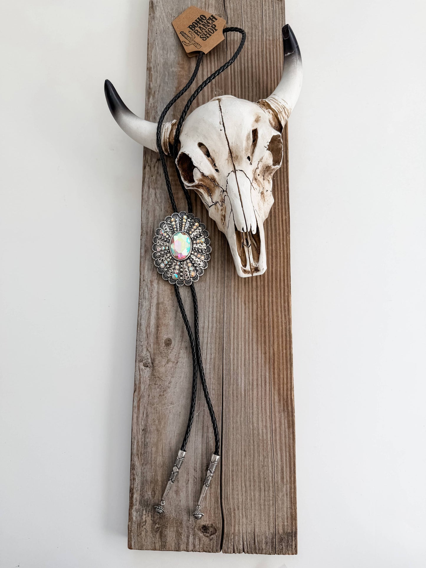 River Concho Tie Necklace