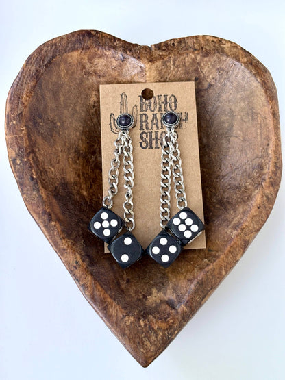 Loaded Dice Earrings