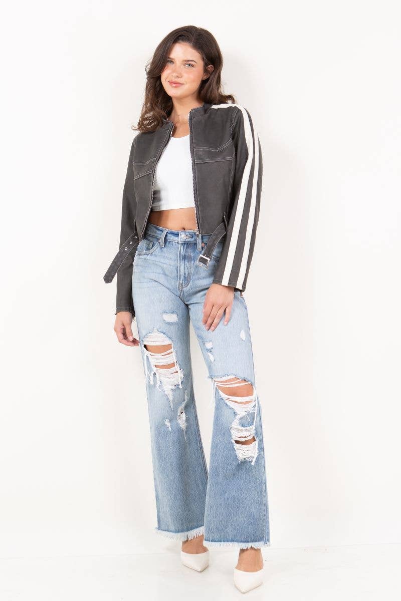 Rebel Muse Distressed Denim