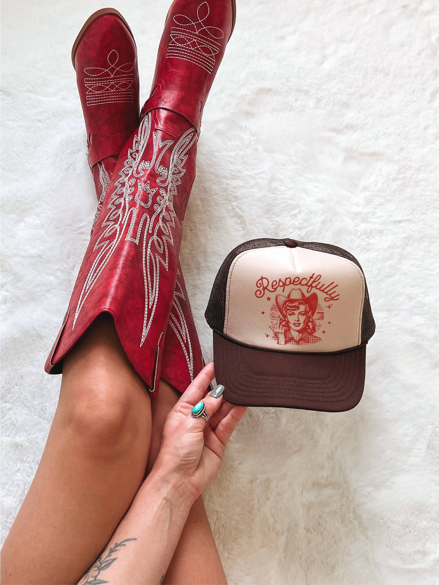 Respectfully Trucker Hat