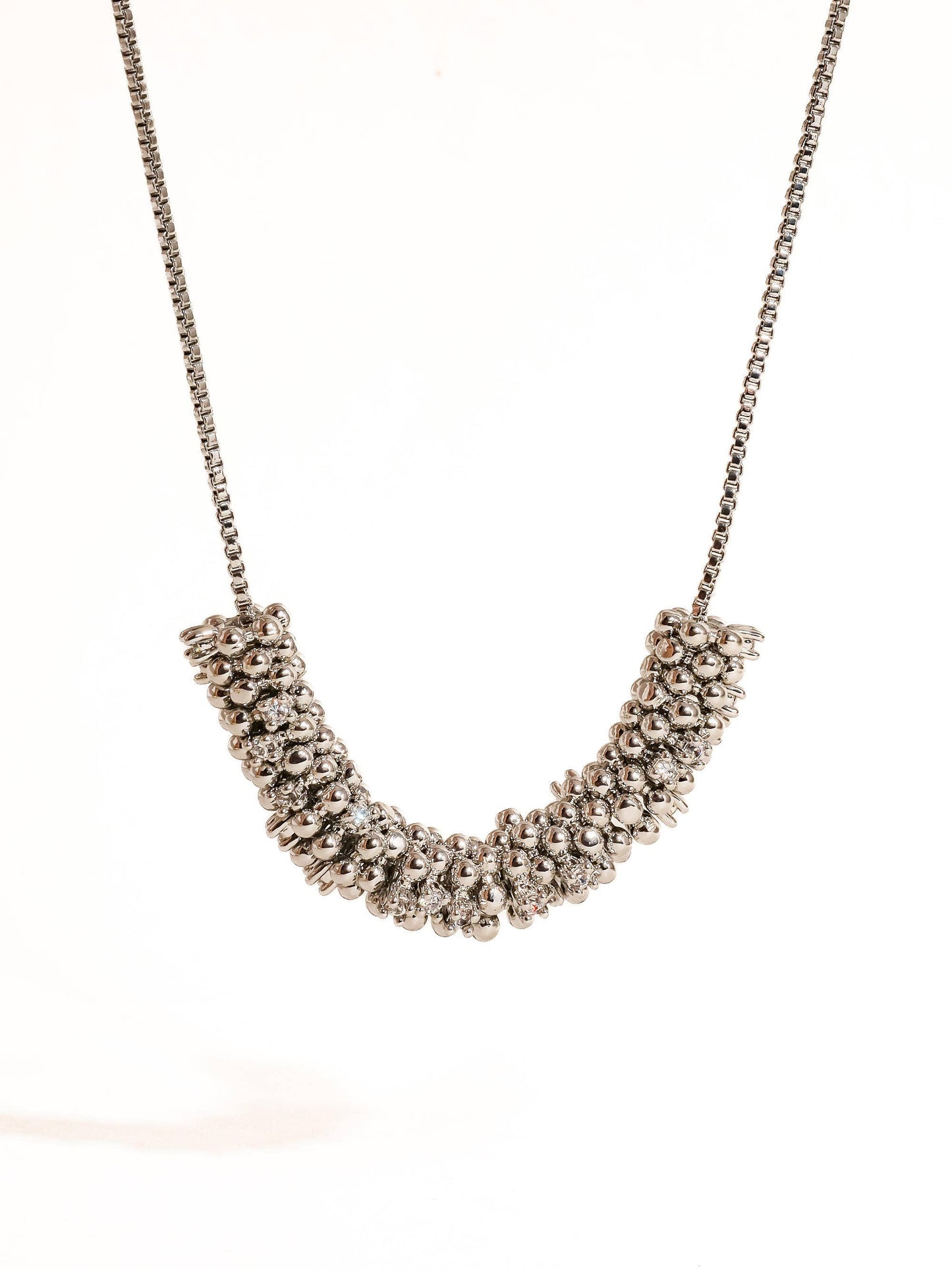 Bethany Rhinestone Chain Choker