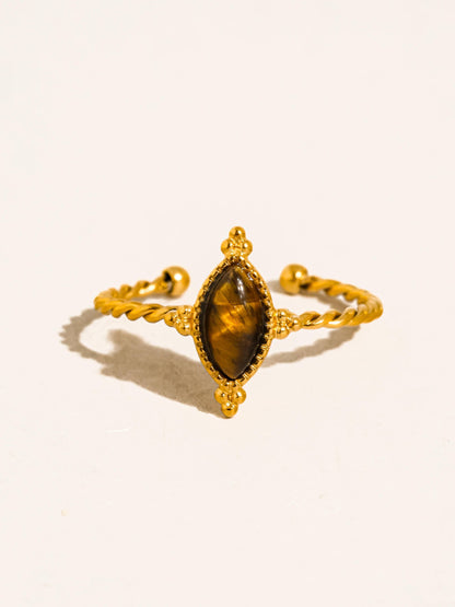Dorisse Brown Gemstone Ring