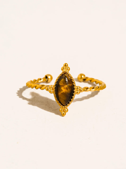 Dorisse Brown Gemstone Ring