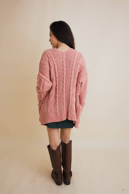 Cable Knit Cardigan