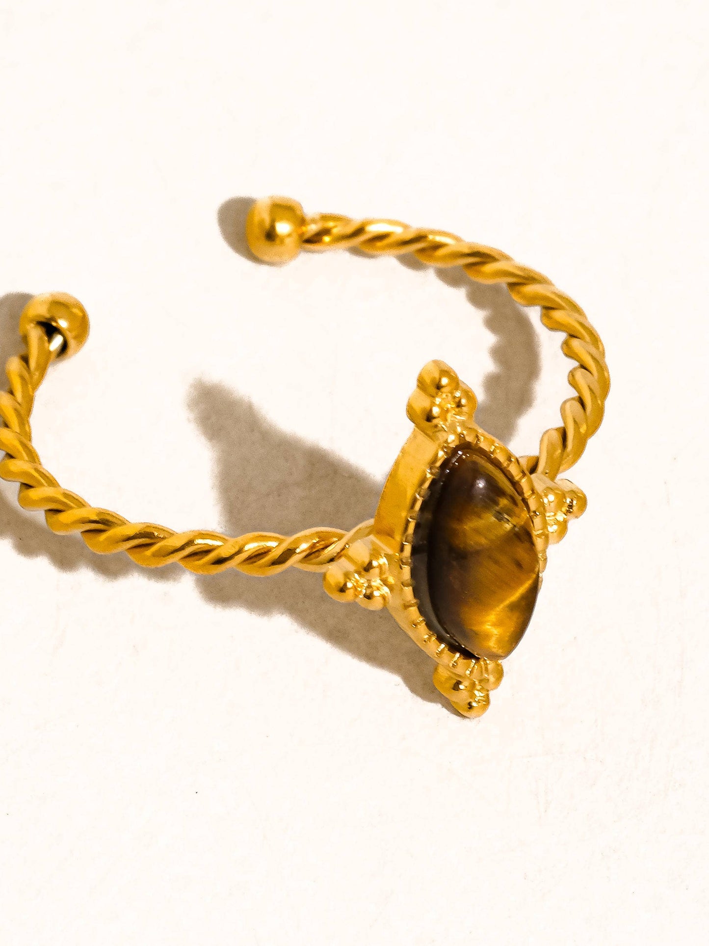 Dorisse Brown Gemstone Ring