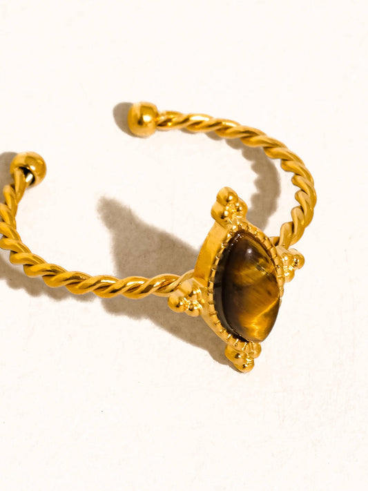 Dorisse Brown Gemstone Ring