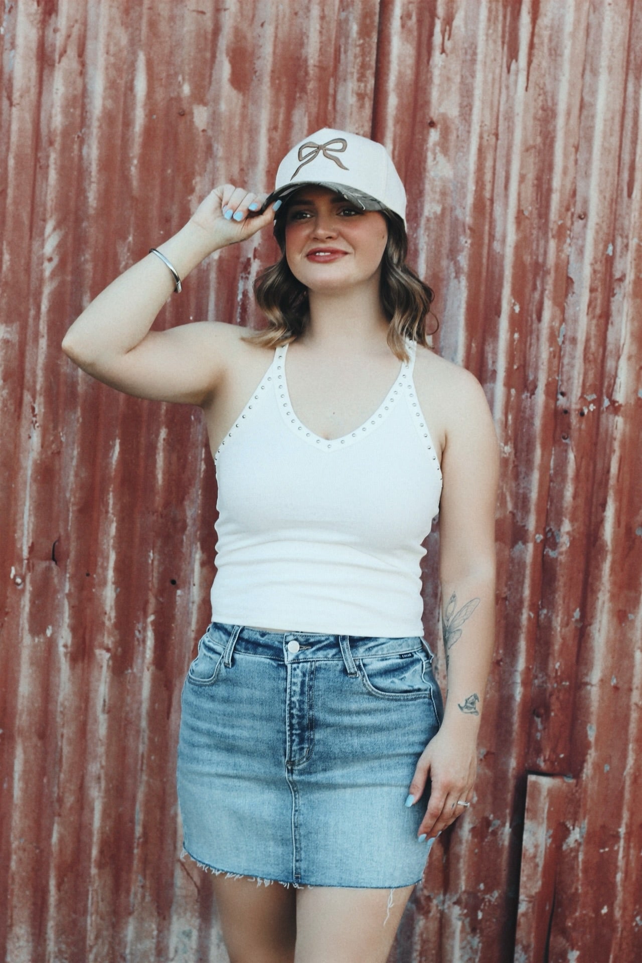 Blue Jean Baby Mini Skirt