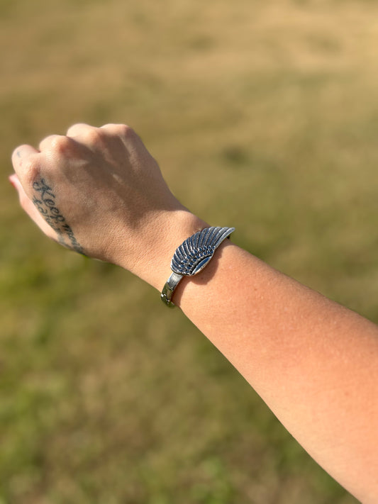 Angel Wing Clasp Bracelet