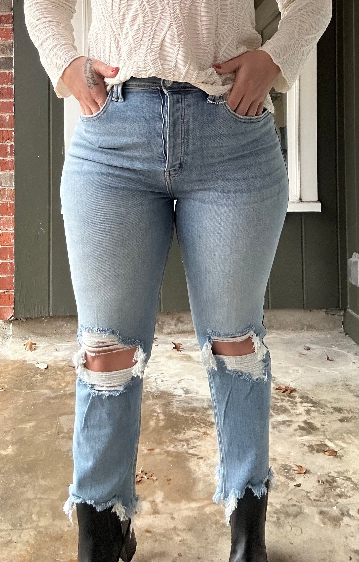 Jenna High Rise Denim