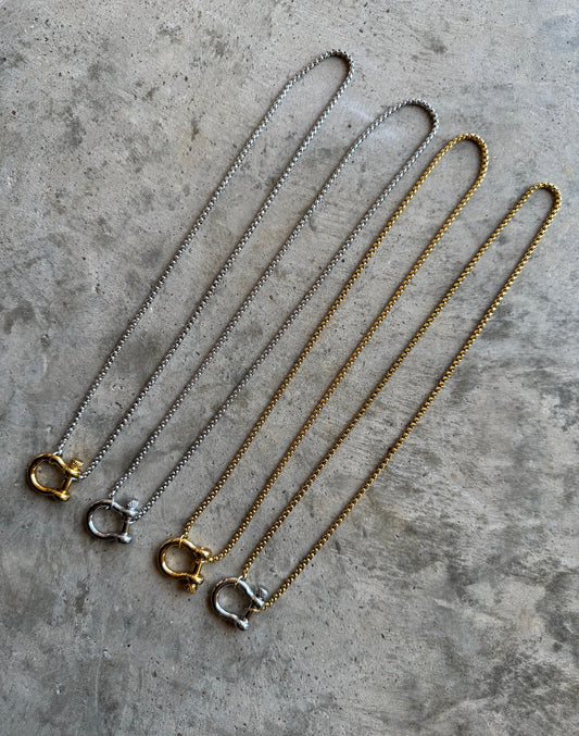Horseshoe Charm Necklace