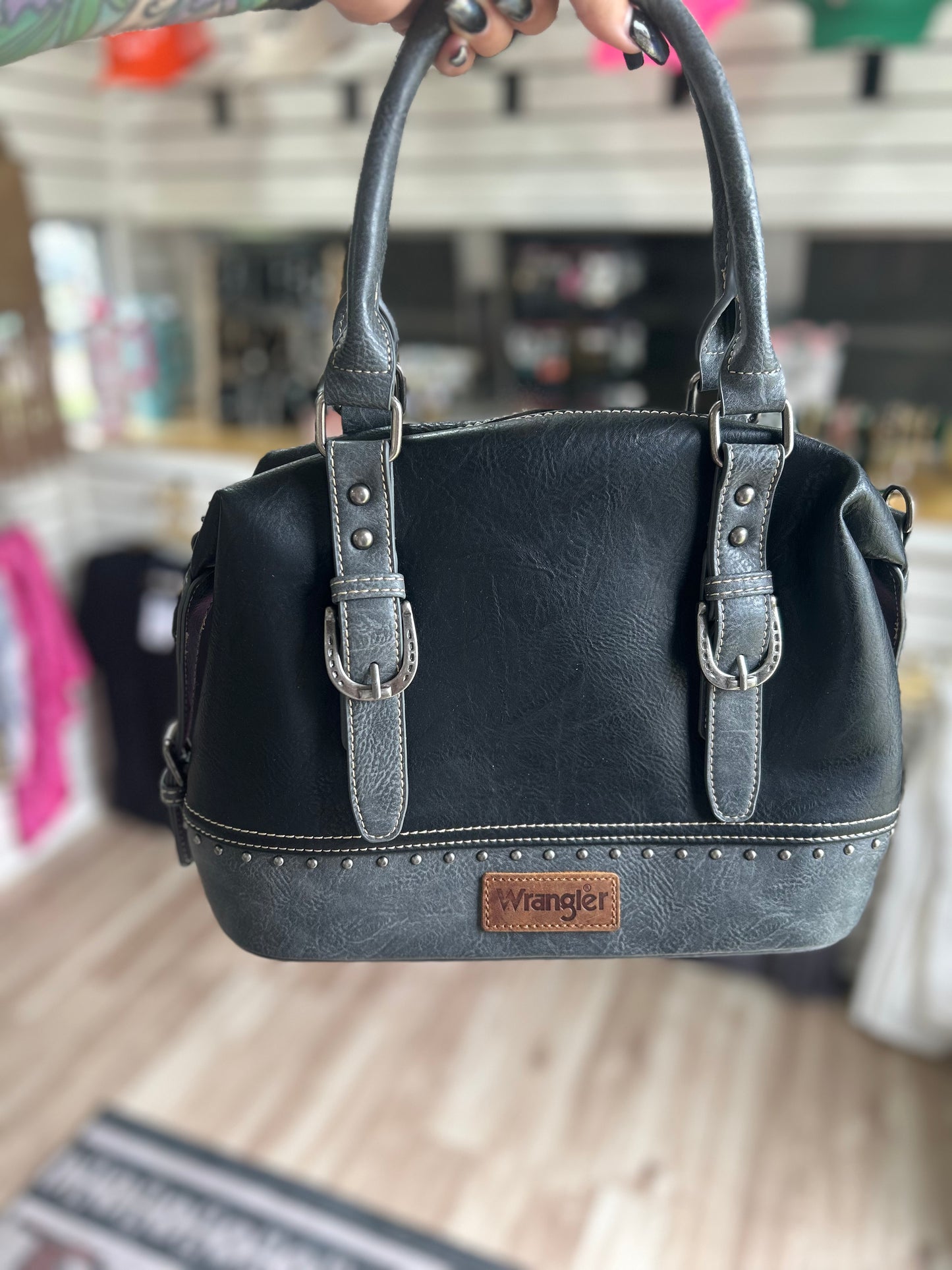 Wrangler Buckle Bag