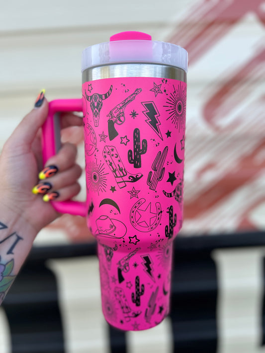Western Banger Tumbler