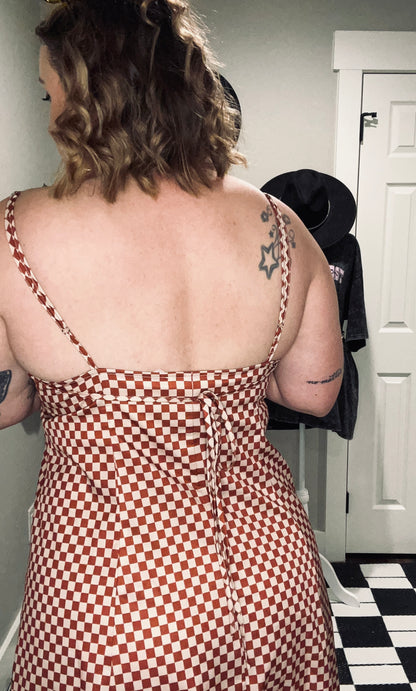 Be Bold Checkered Dress