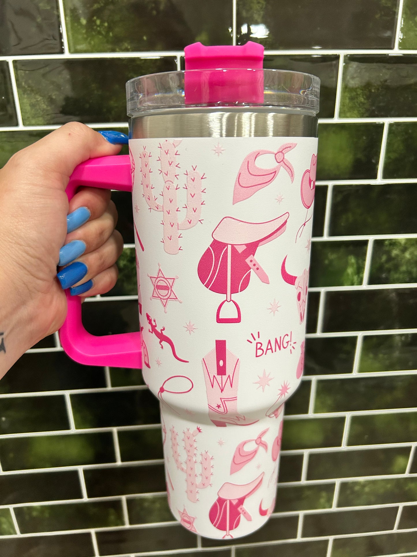 Pink Pistol Tumbler