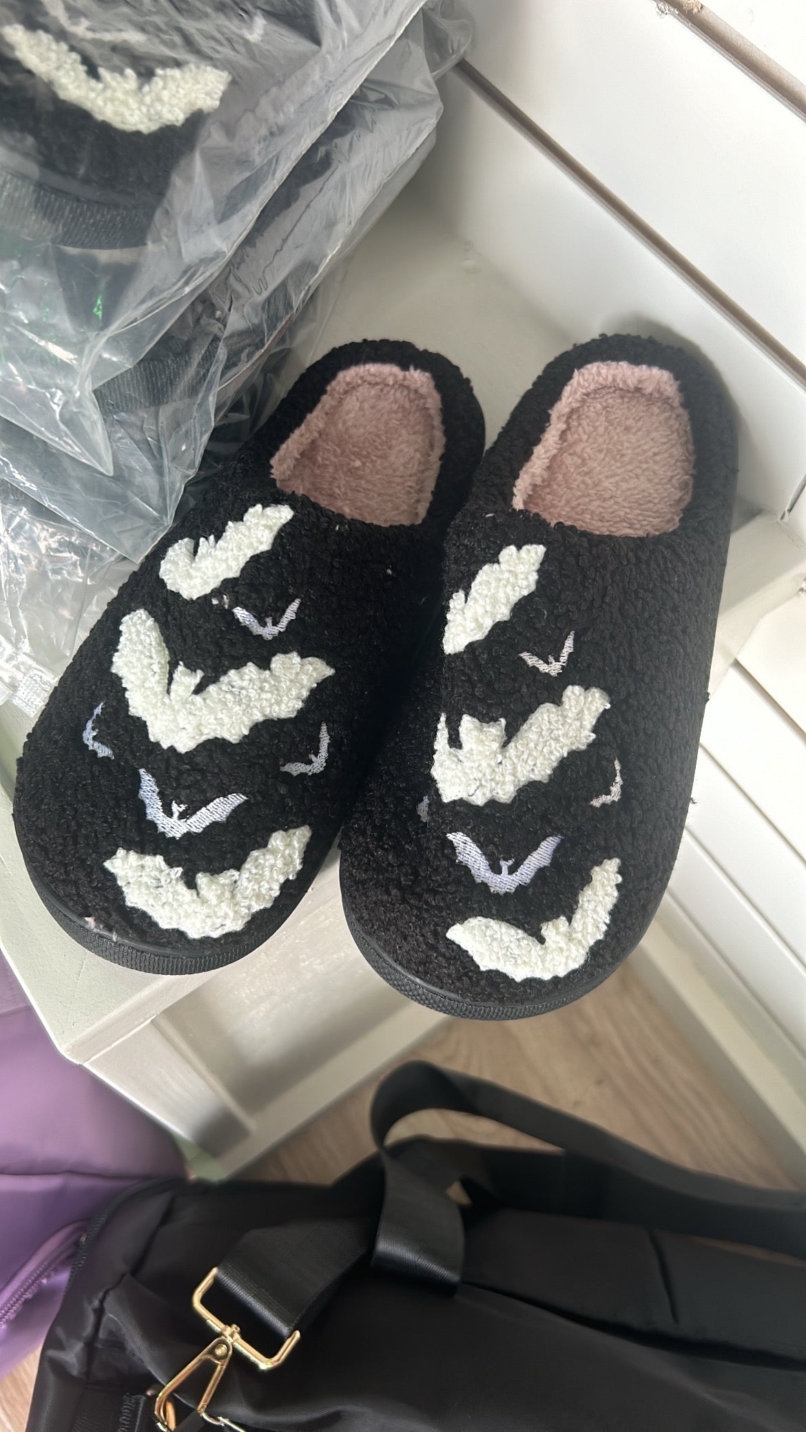 Bat Shit Crazy Slippers