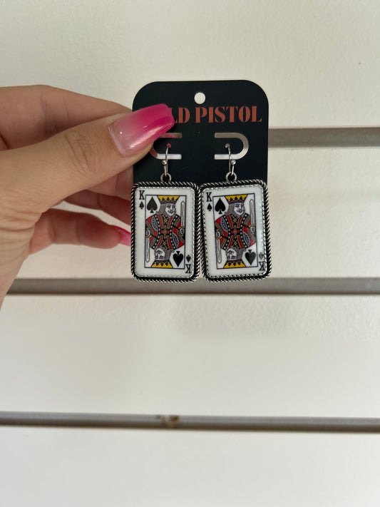 King Earrings