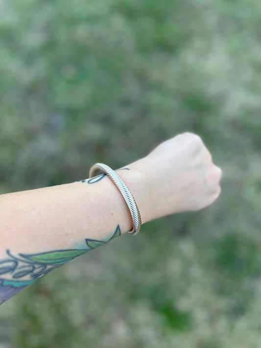 Cable Bar Bracelet