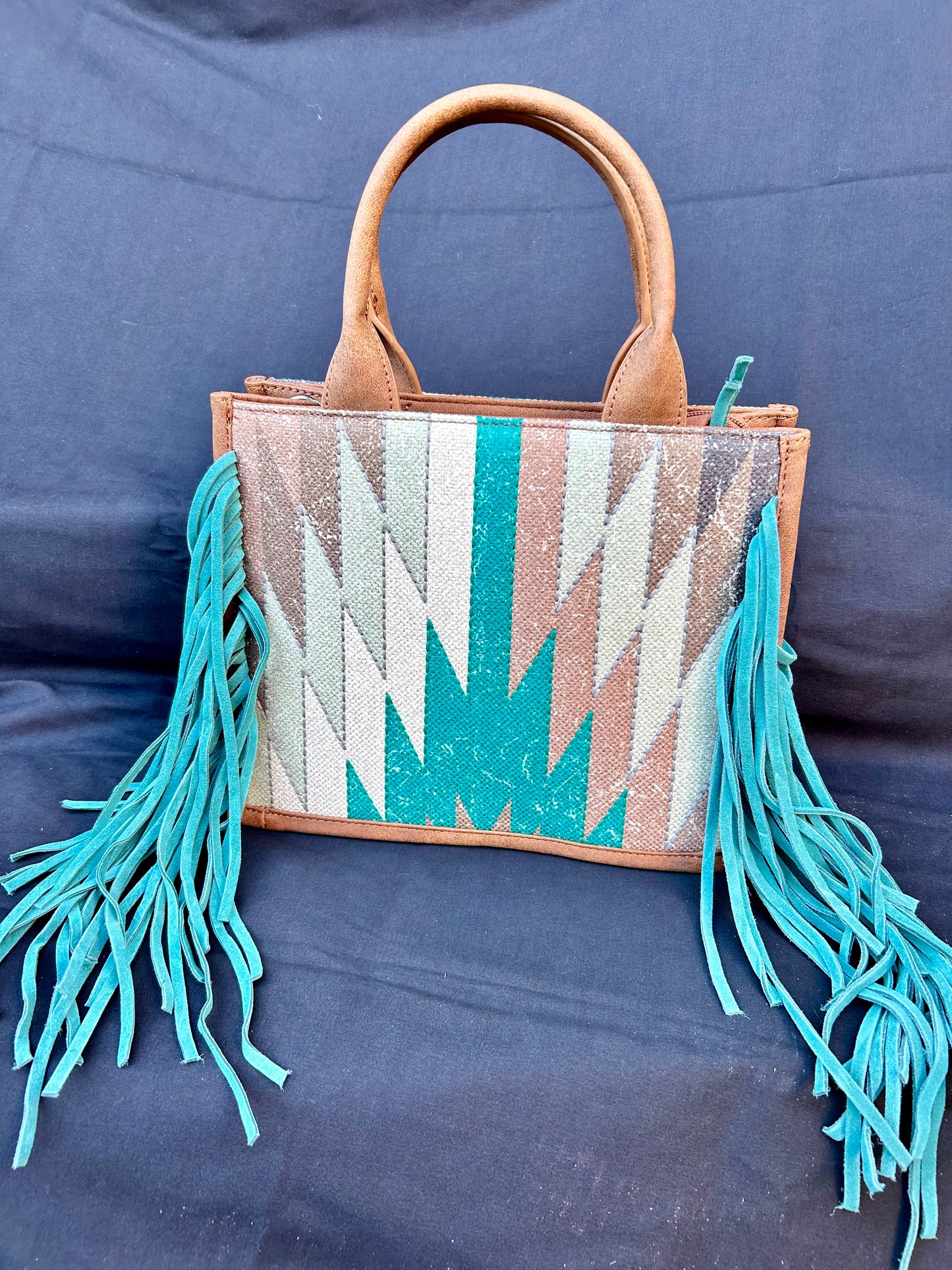 Fringe Aztec Bag