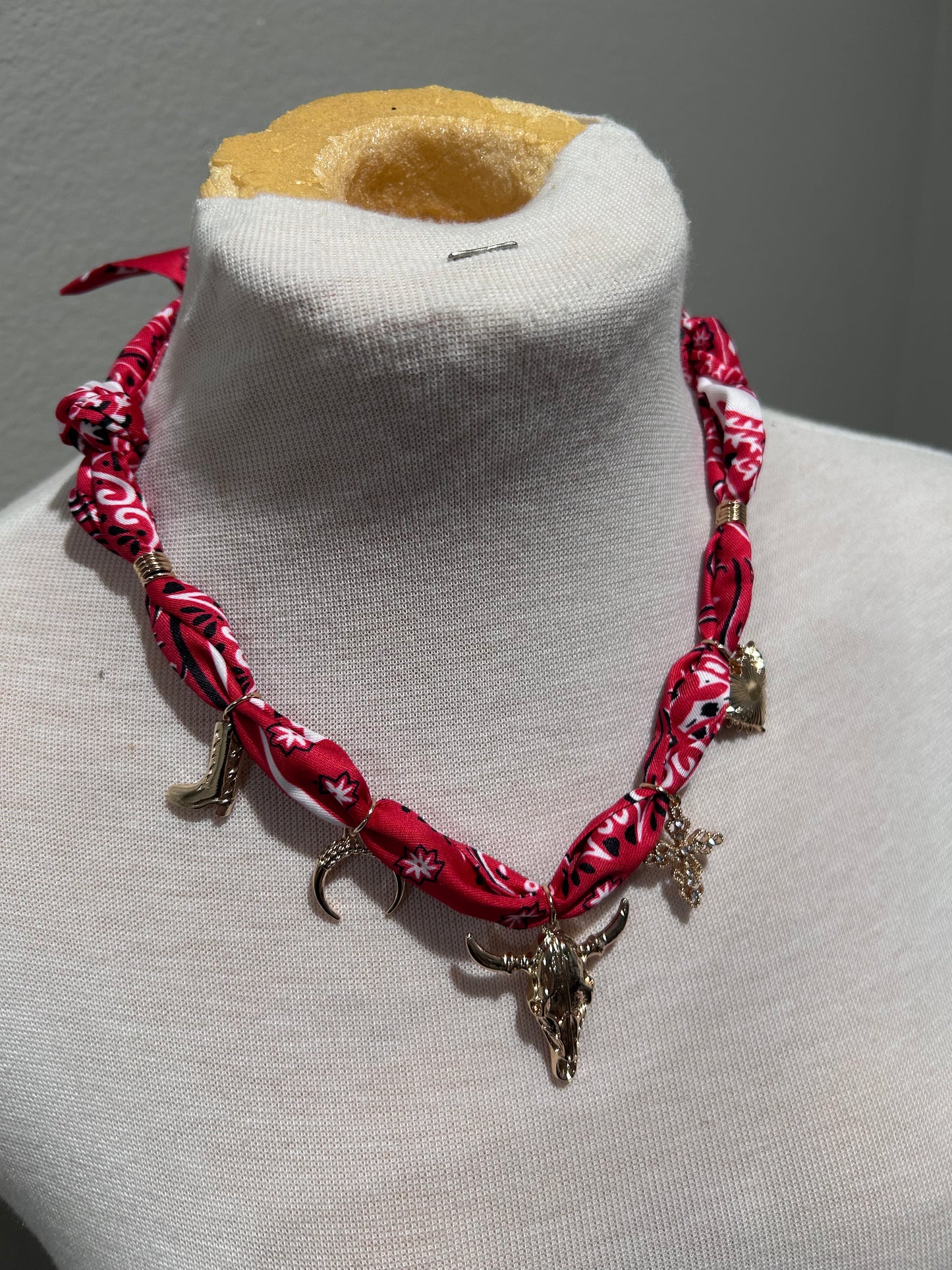 Western Scarf Necklaces