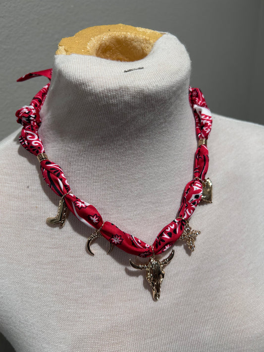 Western Scarf Necklaces