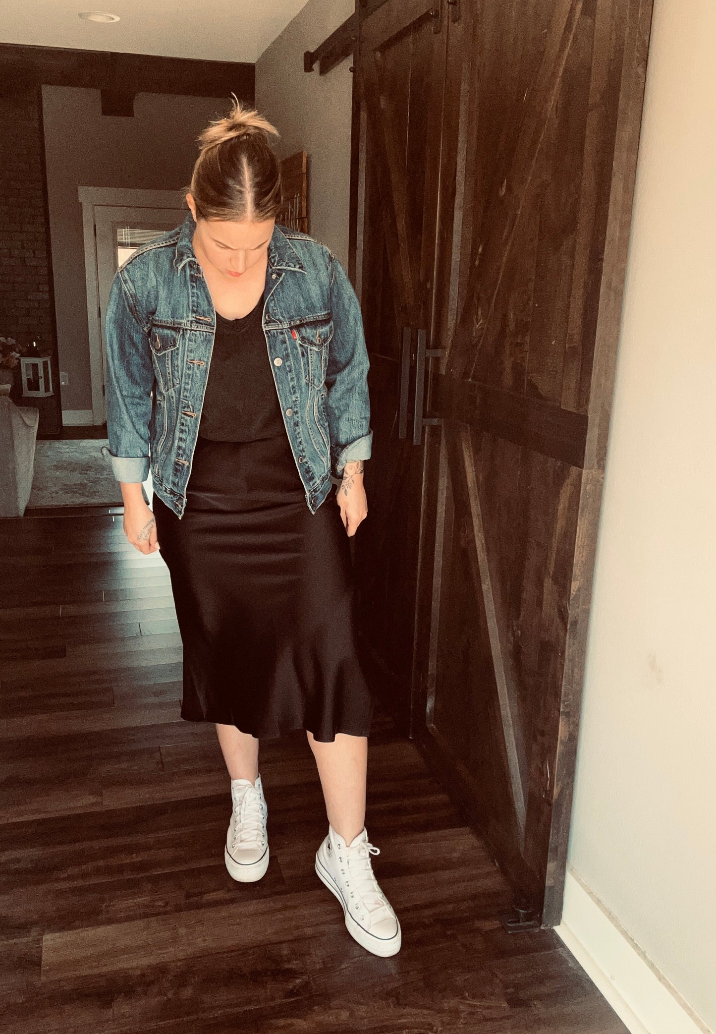 Rebel Child Satin Skirt