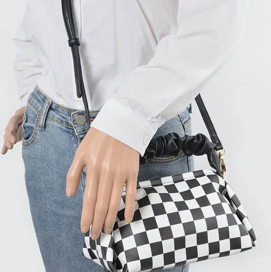 Lucky You Checkered Bag