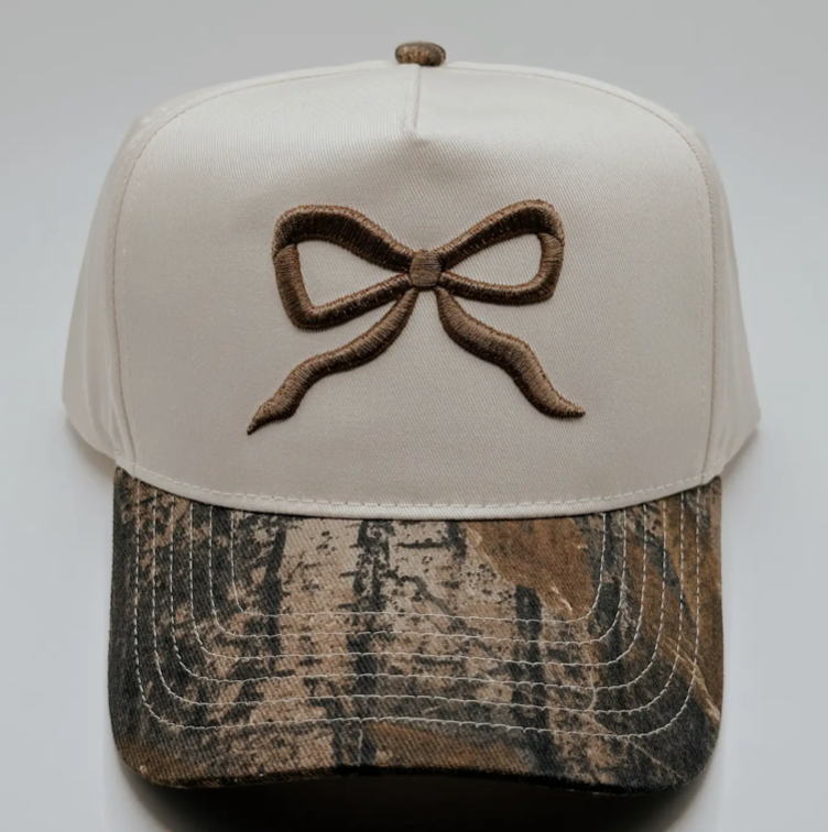 Brown Camo Bow