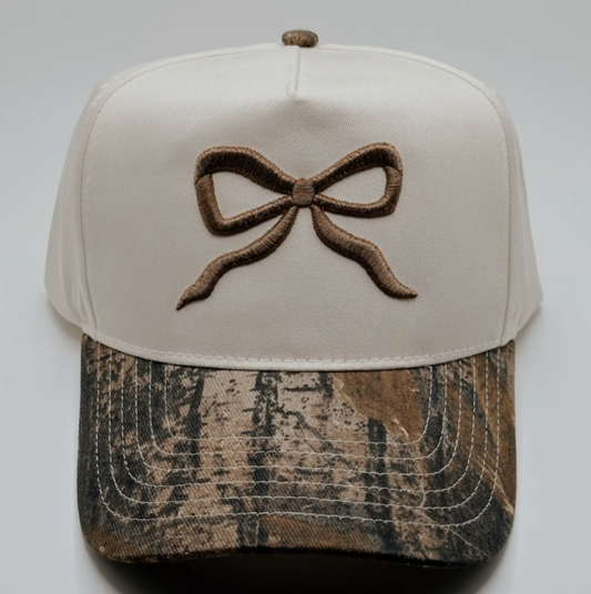 Brown Camo Bow