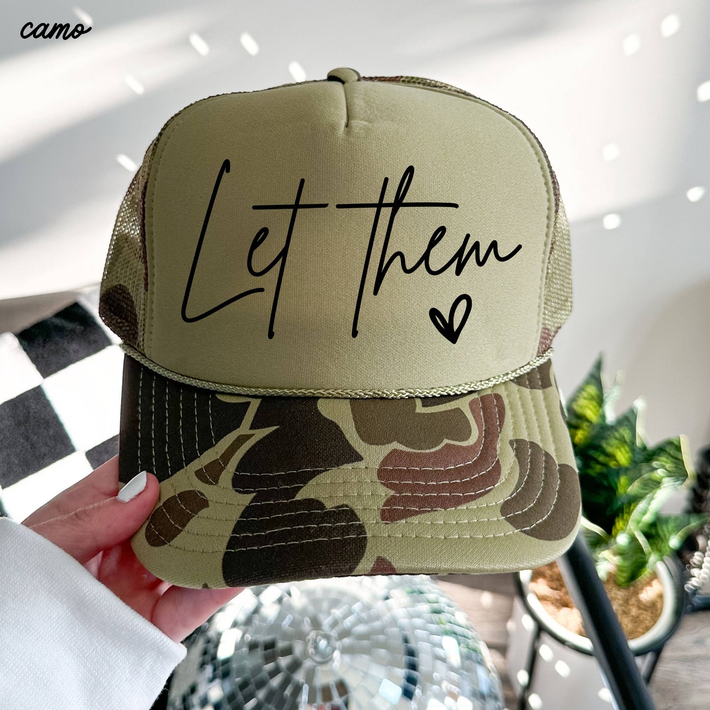 Let Them Trucker Hat