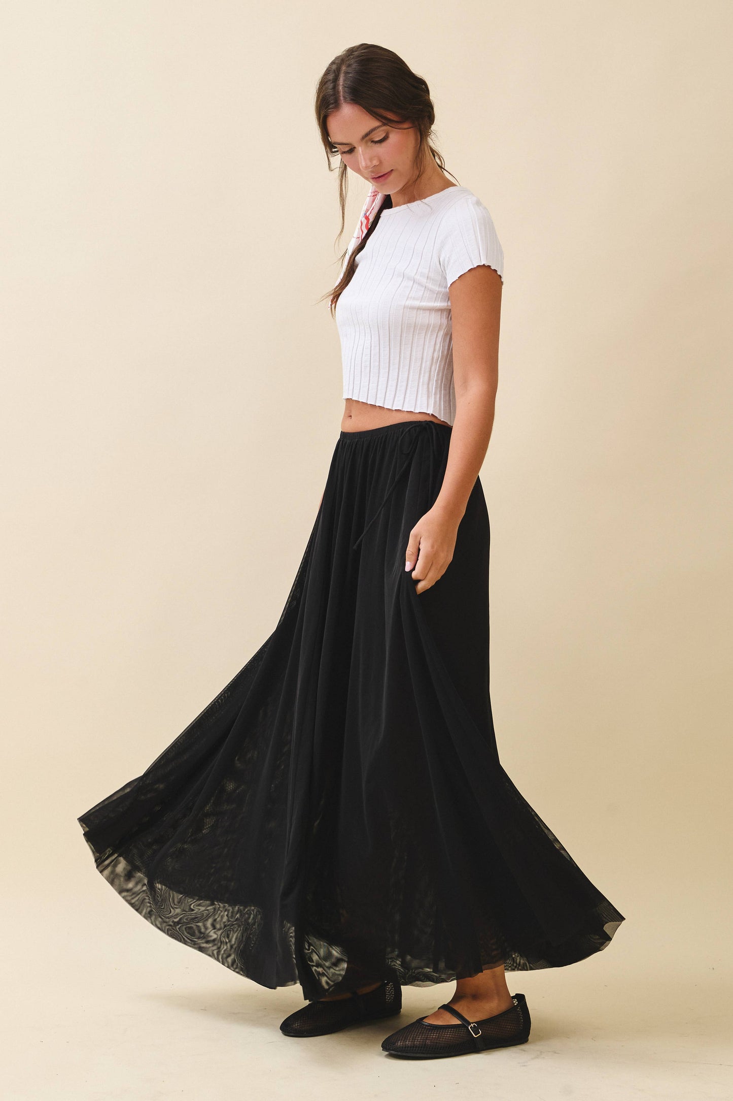 Any Vibe Maxi Skirt