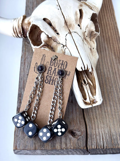 Loaded Dice Earrings