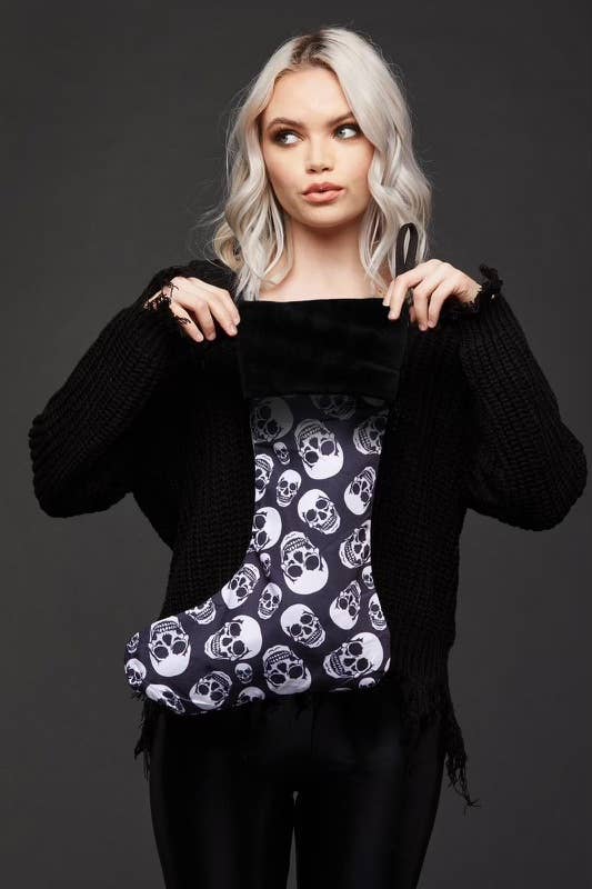 Happy Skull Stocking