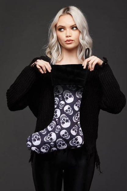 Happy Skull Stocking