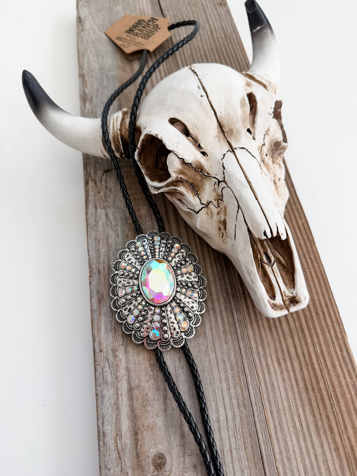 River Concho Tie Necklace