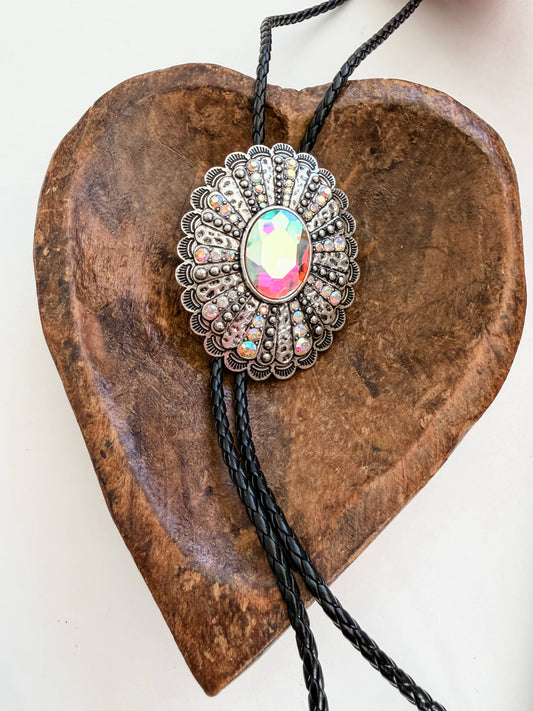 River Concho Tie Necklace