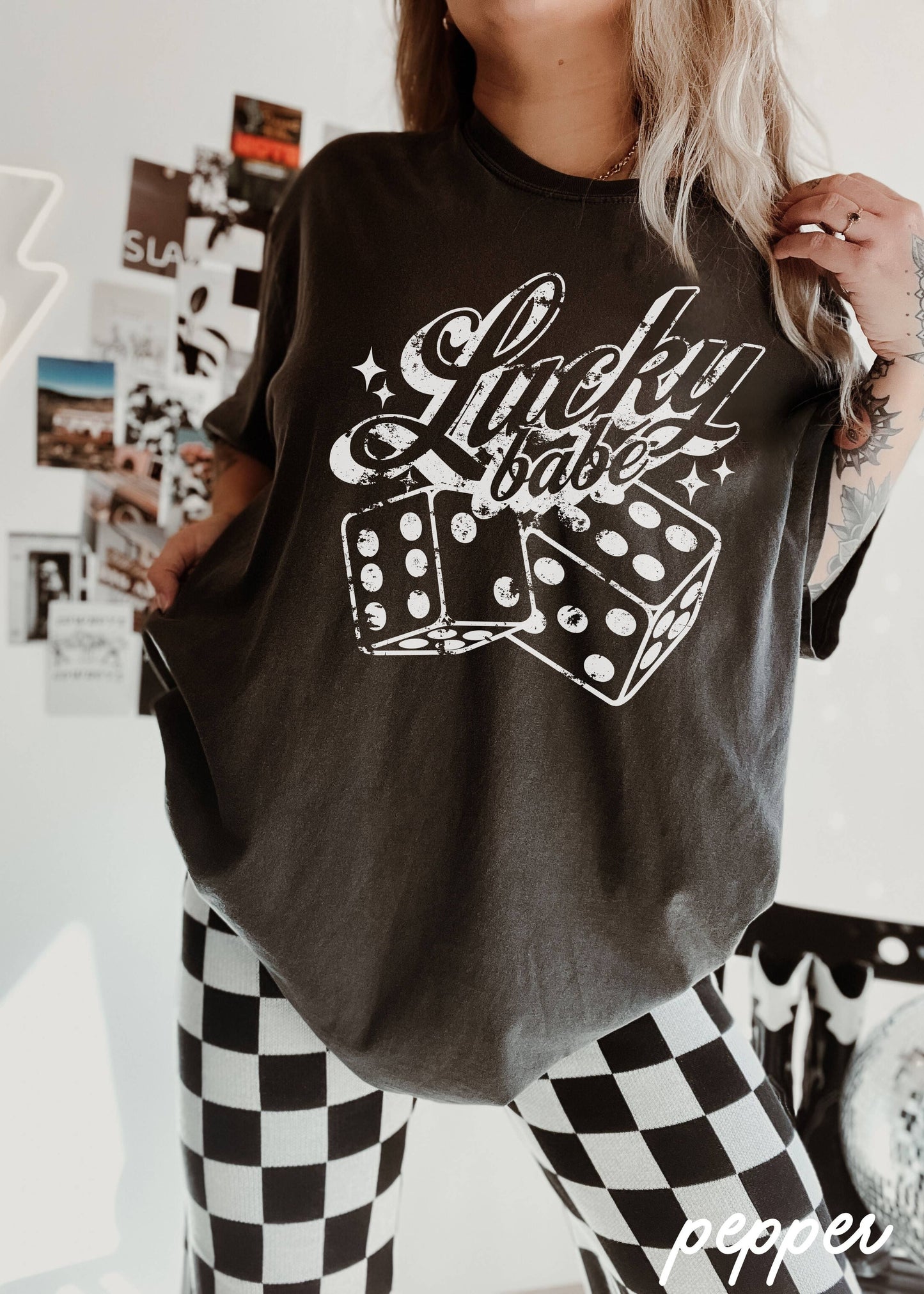 Lucky Babe Dice Tee