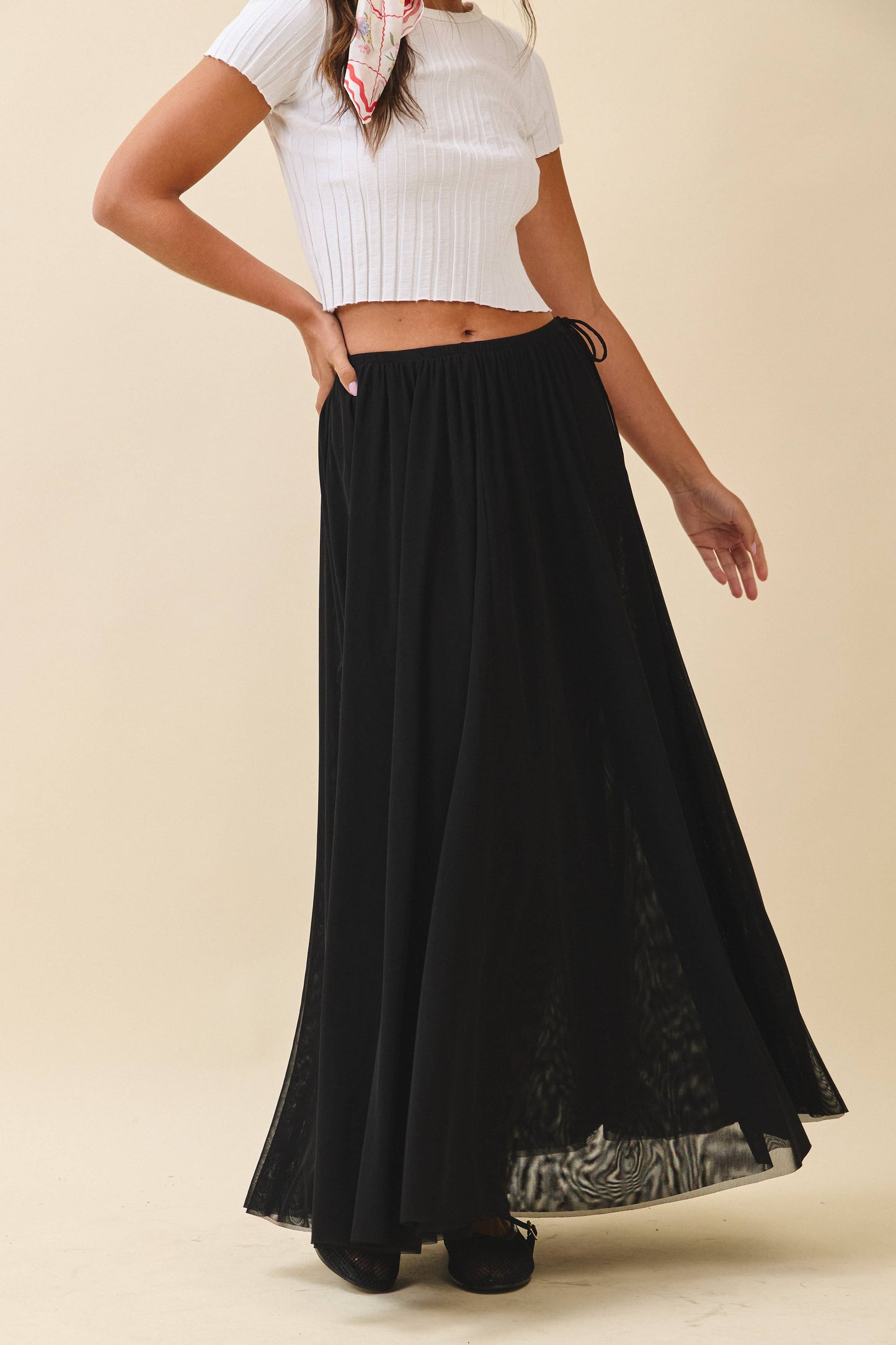Any Vibe Maxi Skirt